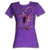 Popeye Juniors Shirt Love Purple Heather T-Shirt Tee