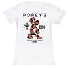 Popeye Juniors Shirt Roses White T-Shirt