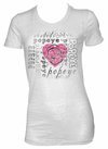 Popeye Juniors T shirt I Heart Popeye The Sailorman White Tee Shirt