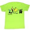 Popeye Shirt CMYK Adult Bright Green T-Shirt Tee