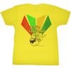 Popeye Shirt Pop Flex Adult Yellow T-Shirt Tee