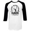 Popeye Shirt Raglan Strong To The Finish White/Black Shirt