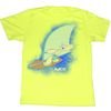 Popeye Shirt Sailin On Adult Yellow T-Shirt Tee