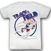 Popeye Shirt Trax Adult White T-Shirt Tee