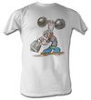 Popeye T shirt Pencil Sketch The Sailorman Adult White Tee Shirt