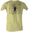 Popeye T-shirt Punching Pow Adult Yellow Tee Shirt