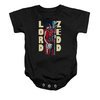 Power Rangers Baby Romper Zedd Black Infant Babies Creeper