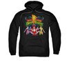 Power Rangers Hoodie Characters Black Sweatshirt Hoody