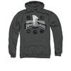 Power Rangers Hoodie Power Coins Charcoal Sweatshirt Hoody