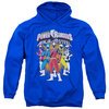 Power Rangers Ninja Steel Hoodie Team Royal Blue Sweatshirt Hoody