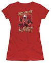 Power Rangers Ninja Steel Juniors Shirt Unleash Red T-Shirt