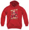 Power Rangers Ninja Steel Kids Hoodie Unleash Red Youth Hoody