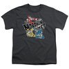 Power Rangers Ninja Steel Kids Shirt It&#039;s Morphin Time Charcoal T-Shirt