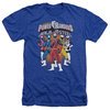 Power Rangers Ninja Steel Shirt Team Heather Royal Blue T-Shirt