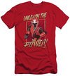 Power Rangers Ninja Steel Slim Fit Shirt Unleash Red T-Shirt