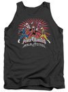 Power Rangers Ninja Steel Tank Top Blast Charcoal Tanktop