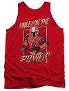 Power Rangers Ninja Steel Tank Top Unleash Red Tanktop