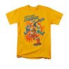 Power Rangers Shirt Charged Up Gold T-Shirt