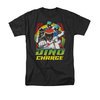 Power Rangers Shirt Red Lightning Black T-Shirt