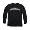 Power Rangers Shirt Saban&#039;s Rangers Long Sleeve Black Tee T-Shirt