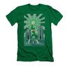 Power Rangers Shirt Slim Fit Green Ranger Green T-Shirt