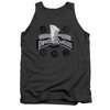 Power Rangers Shirt Tank Top Power Coins Charcoal Tanktop