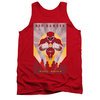 Power Rangers Shirt Tank Top Red Ranger Red Tanktop