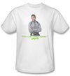 Psych Shirt 247 Adult White Tee T-Shirt