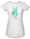 Psych Shirt Juniors Predict And Serve White Tee T-Shirt