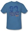 Psych Shirt Pants On Fire Adult Carolina Blue Tee T-Shirt