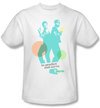 Psych Shirt Predict And Serve Adult White Tee T-Shirt