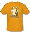 Psych Shirt The Boys Adult Gold Tee T-Shirt