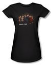 Queer As Folk Juniors Shirt Title Black T-shirt Tee