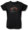 Queer As Folk Ladies Shirt Title Black T-Shirt Tee