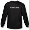 Queer As Folk Shirt Logo Black Long Sleeve T-Shirt Tee