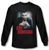 Ray Donovan Shirt Clean Hands Long Sleeve Black Tee T-Shirt