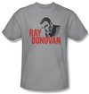 Ray Donovan Shirt Logo Adult Silver Tee T-Shirt