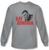 Ray Donovan Shirt Logo Long Sleeve Silver Tee T-Shirt