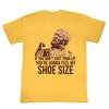 Sanford &amp; Son Shirt Shoe Size Gold T-Shirt