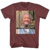 Sanford &amp; Son Shirt You Just Dumb Maroon Heather T-Shirt