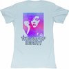 Saved By The Bell Juniors Shirt Art Of Beauty Light Blue Tee T-Shirt