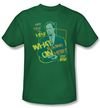 Saved By The Bell Shirt Belding Kelly Green Adult Tee T-Shirt