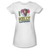 Saved By The Bell Shirt Juniors Kelly White T-Shirt