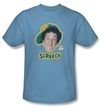 Saved by the Bell Shirt Screech Adult Carolina Blue Tee T-Shirt