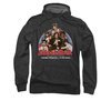 School Of Rock Hoodie Sweatshirt I Pledge Allegiance Charcoal Adult Hoody Sweat Shirt