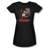 School Of Rock Shirt Juniors The Teacher Is In Black Tee T-Shirt