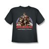 School Of Rock Shirt Kids I Pledge Allegiance Charcoal Youth Tee T-Shirt