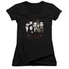 Scorpion Juniors V Neck Shirt Cast Black T-Shirt