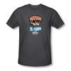 Scott Pilgrim Vs. The World Shirt 1 Up Adult Heather Charcoal Tee T-Shirt