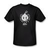 Scott Pilgrim Vs. The World Shirt Sex Bob Omb Logo Adult Black Tee T-Shirt